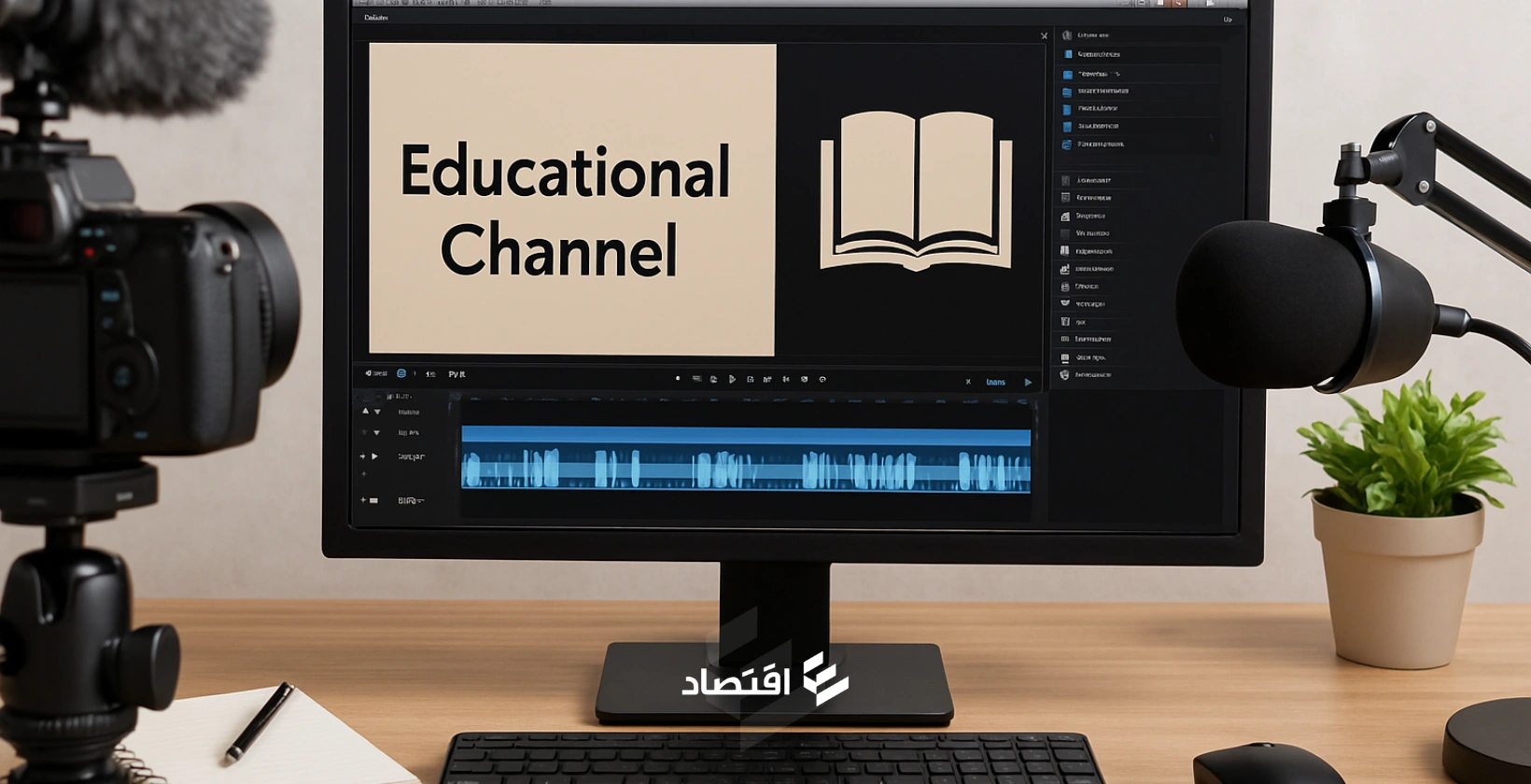 مشروع إنشاء قناة يوتيوب تعليمية بدون الظهور أمام الكاميرا