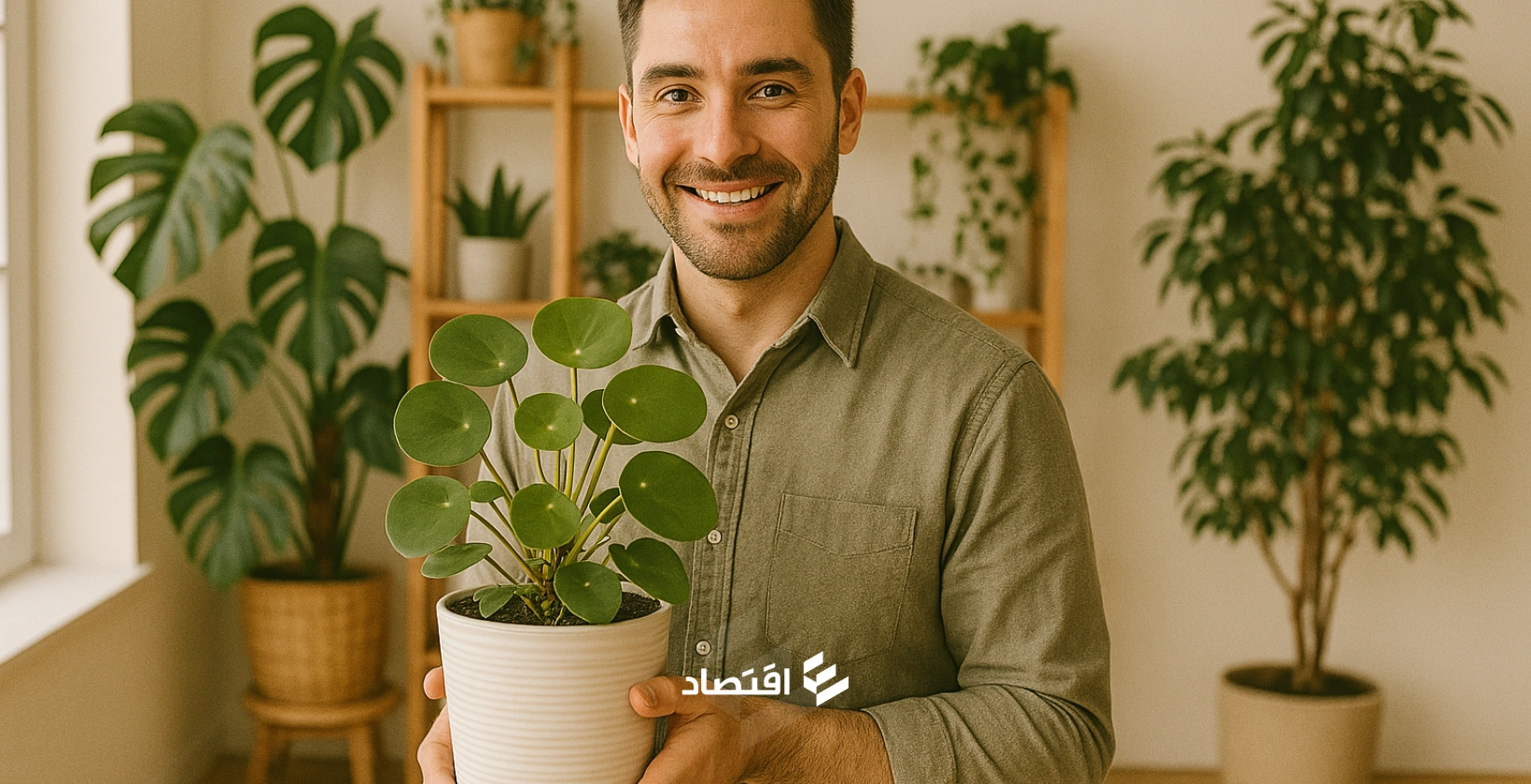 مشروع بيع النباتات الداخلية وتنسيق الزوايا الخضراء