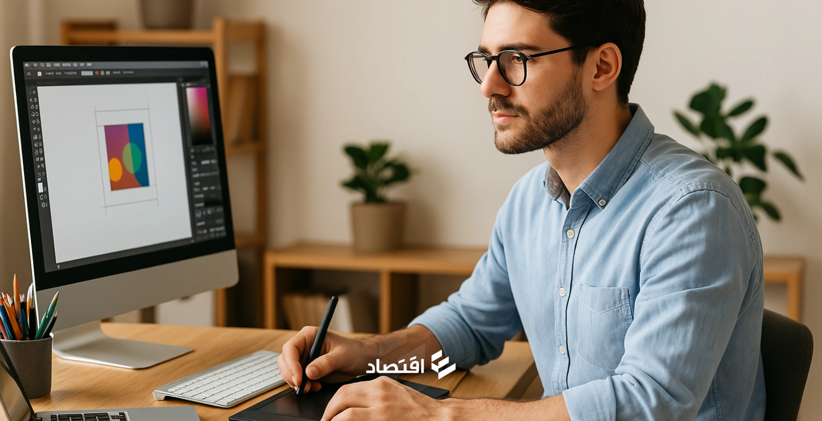 مشروع تقديم خدمات التصميم الجرافيكي المستقلة من المنزل